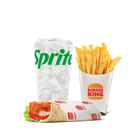 Fiery royal crispy wrap